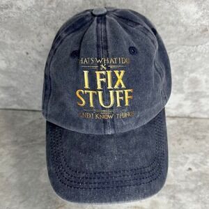 Game of Thrones "I Fix Stuff" navy blue cotton baseball cap #GoT